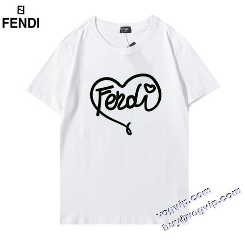 肌触りの気持ちい? 2022 フェンディコピー ブランド FENDI 半袖Tシャツ ドライtシャツ/吸水速乾/洗濯乾きも早いから部屋干しもOK