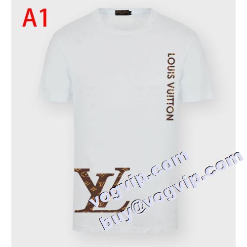 2023 最安値定番 ルイ ヴィトン LOUIS VUITTON 半袖Tシャツ 高品質 LOUIS VUITTONコピー 3色可選 人気激売れ