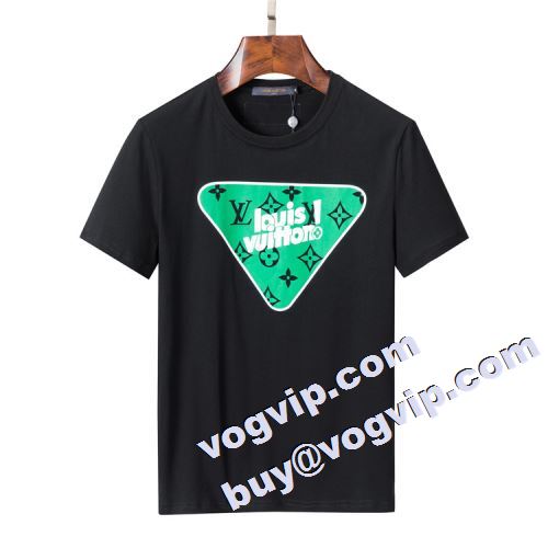 大好評 2023 ルイ ヴィトン LOUIS VUITTON ブランド コピー 暖かみのある肌触り 半袖Tシャツ 3色可選