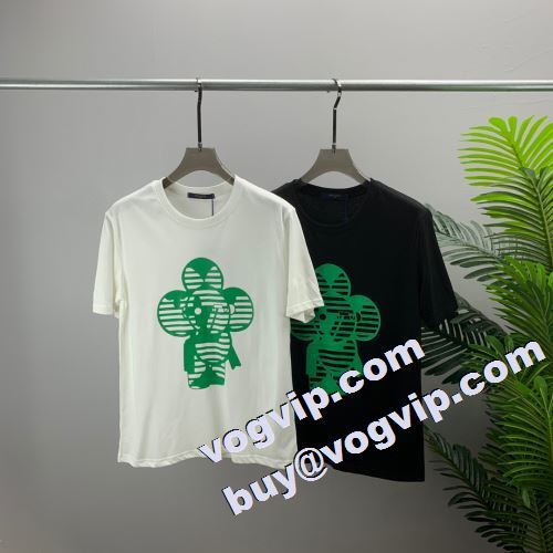 日本未入荷モデル 2023 ルイ ヴィトン LOUIS VUITTON 半袖Tシャツ 2色可選 ブランド コピー