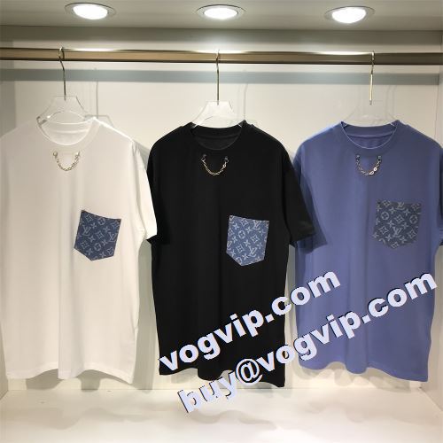 絶大な人気を誇る LOUIS VUITTONコピーブランド 2023 ルイ ヴィトン 半袖Tシャツ 3色可選