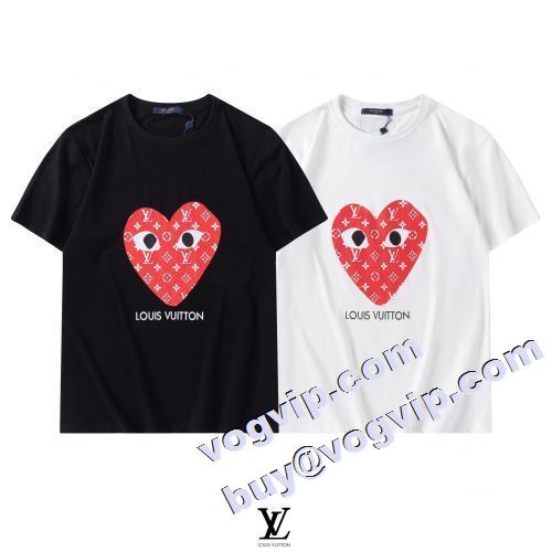 ブランド コピー 2023 ルイ ヴィトン LOUIS VUITTON 半袖Tシャツ 2色可選 ランキング1位