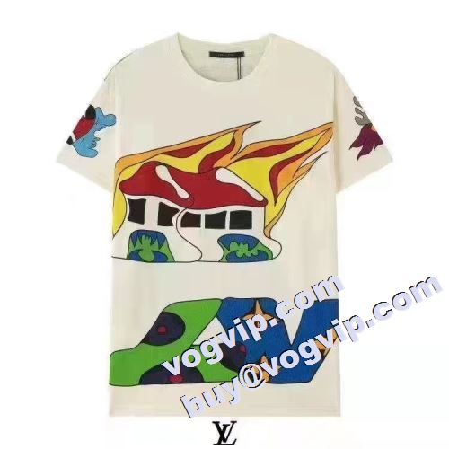 2023 売れ筋のいい ルイ ヴィトン LOUIS VUITTON 半袖Tシャツ ルイ ヴィトンコピー