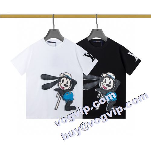 上質 大人気！ 2023 ルイ ヴィトン LOUIS VUITTON 半袖Tシャツ 2色可選   