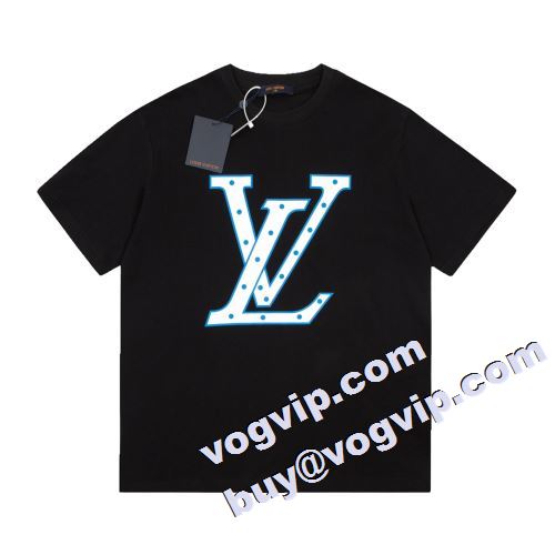 2023 ルイ ヴィトンコピー 爆買い定番人気 LOUIS VUITTON 半袖Tシャツ 2色可選