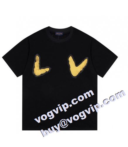 2023 大絶賛！ ルイ ヴィトン LOUIS VUITTON 半袖Tシャツ コピーブランド 2色可選