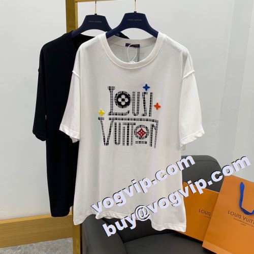 2023 ルイ ヴィトン コピー ブランド 上質 LOUIS VUITTON 半袖Tシャツ 2色可選