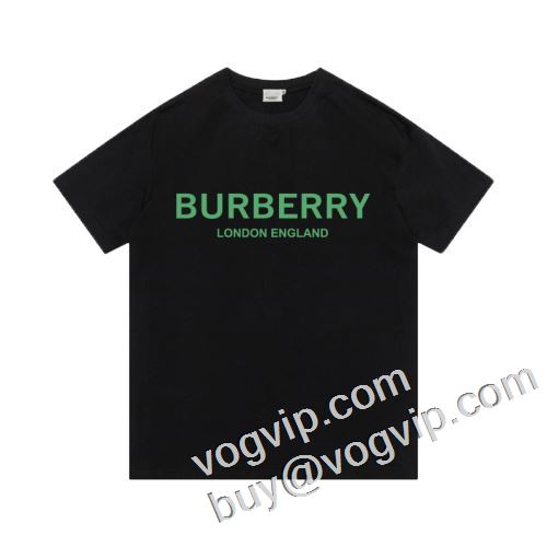 新作入荷100%新品 BURBERRY偽物ブランド 超激得2023 バーバリーコピー半袖Tシャツ専門通販店2色可選