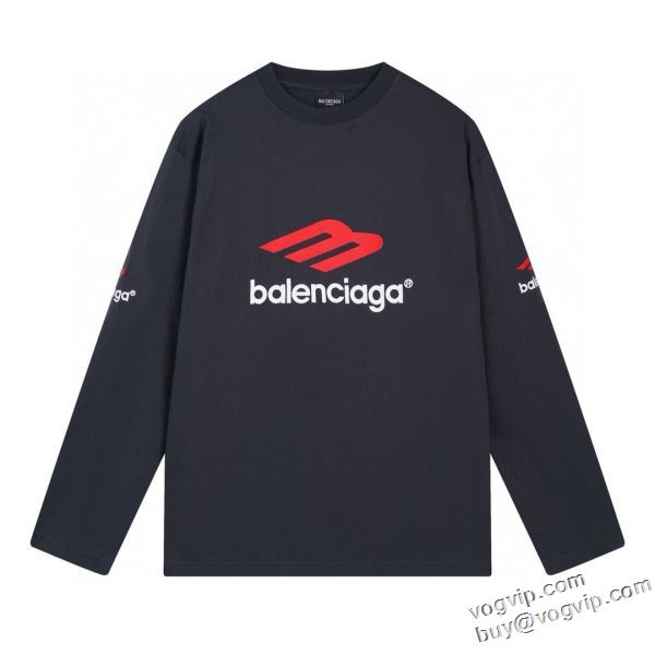 最安値！ 長袖Tシャツ バレンシアガ BALENCIAGA 2024 2色可選 日常のアウター使える コピー商品