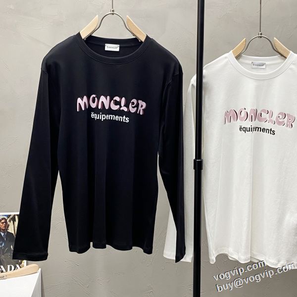 コピー商品 個性派  モンクレール MONCLER 軽量ジャケット 長袖Tシャツ 2色可選 2024超激得大人気