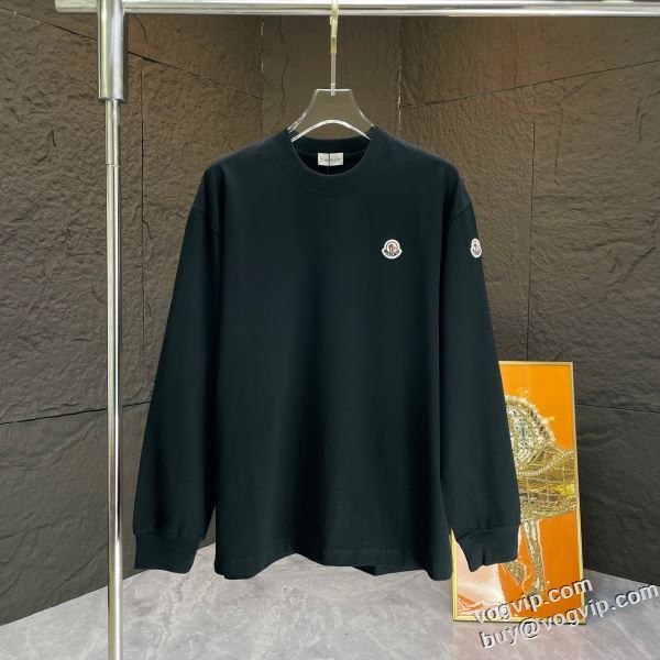 特別人気感謝SALE モンクレール MONCLER 人気スーパーコピーブランド 2024超人気新品 長袖Tシャツ 薄手の軽量で使いやすさ抜群！ 2色可選