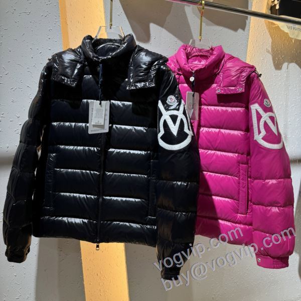 SALE開催 モンクレール MONCLER ブランドコピー代引き専門店 2024新商品! 防寒機能ある ダウンジャケット 2色可選