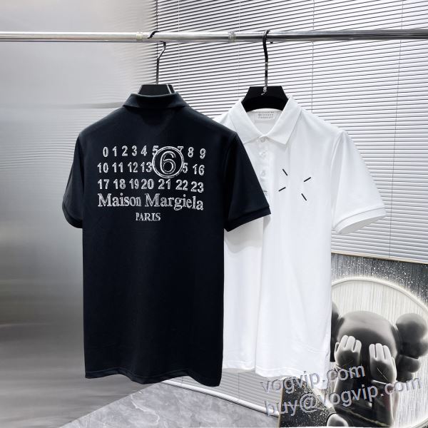 大人気アイテム！入手困難 ブランドコピー激安販売屋 マルタン マルジェラ Maison Margiela 2025最安値セール 半袖Tシャツ 2色可選