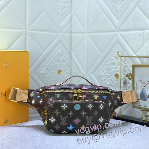 ルイ ヴィトン 人気商品 LOUIS VUITTON ブランド コピー ウエストポーチ 斜め掛けバッグ 2色可選 2024新作入荷定番