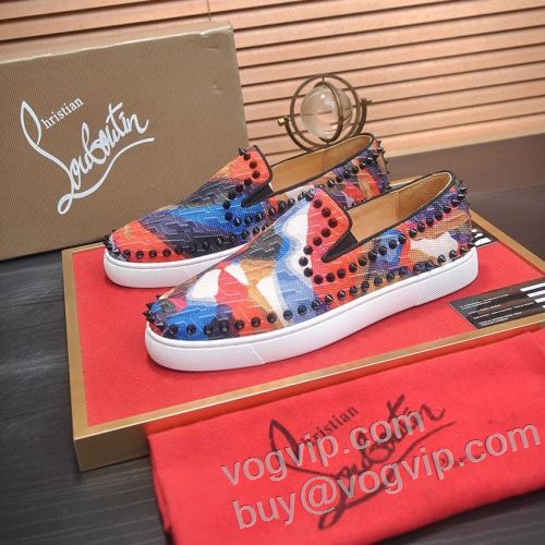 先行販売 クリスチャンルブタンコピー Christian Louboutin スニーカー カジュアルシューズ 2024年モデル入荷 コスパ最高のプライス