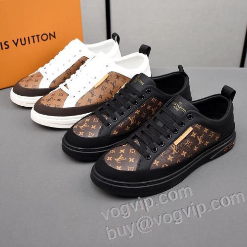 耐久性に優れ スーパーコピー n級品 2024お得限定セール ルイ ヴィトン LOUIS VUITTON フラットシューズ カジュアルシューズ 2色可選 すべり防止