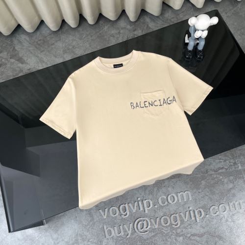 大好評 2024新作品 カジュアル系ファッションの定番アイテム バレンシアガ BALENCIAGA 半袖Tシャツ ブランド 偽物 通販