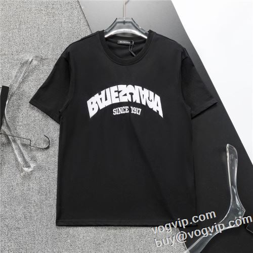 完売品！ BALENCIAGA 偽物ブランド 2024新款 オリジナル バレンシアガ 半袖Tシャツ 2色可選