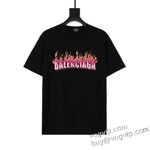 人気が爆発 2024HOT人気セール バレンシアガ BALENCIAGA ブランドコピー 半袖Tシャツ スタイリッシュな印象 2色可選