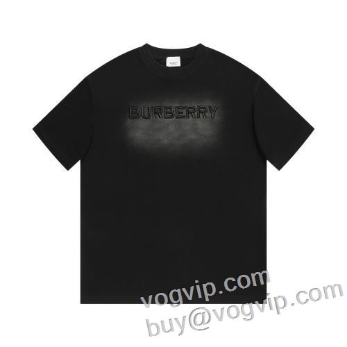 2024爆買い最新作 バーバリー BURBERRY 半袖Tシャツ 自然な肌触り コピーブランド 大人のセンスを感じさせる