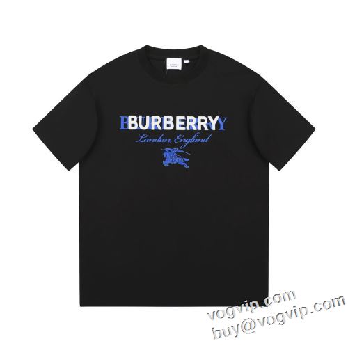 スーパーコピー n級品 2024 雑誌掲載アイテム バーバリー BURBERRY 半袖Tシャツ 2色可選 柔らかい肌触りが特徴です