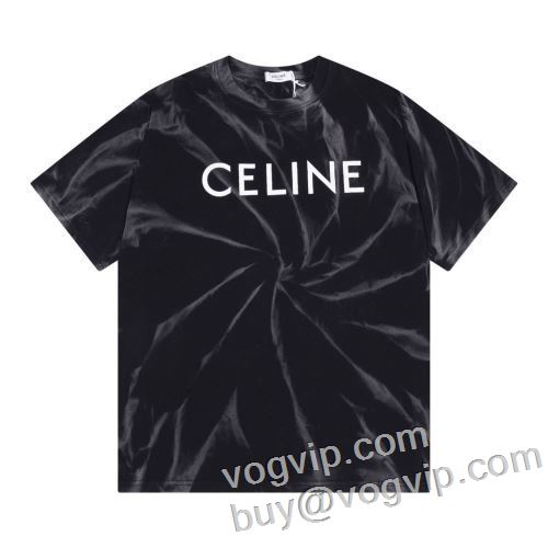 セリーヌブランドスーパーコピー ランキング商品 2024年モデル入荷 しわになりにくい CELINE 半袖Tシャツ