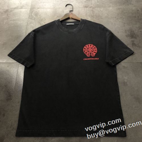 CHROME HEARTS 2024秋冬季超人気 しわになりにくい クロムハーツコピーブランド 半袖Tシャツ 2色可選 格安！