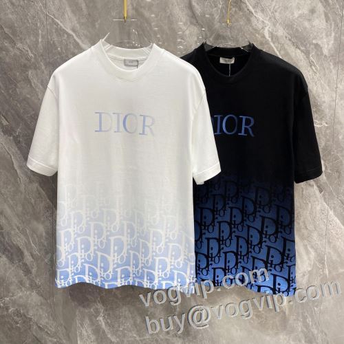 2024年モデル入荷 ディオール DIOR 半袖Tシャツ 乾きやすい ブランドコピー 2色可選 シックスタイルに活躍