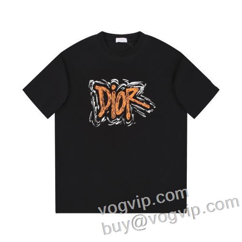 ディオール DIOR 2024最新入荷 コピーブランド 半袖Tシャツ シンプル 2色可選 一番人気の新作はこれ