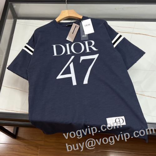 半袖Tシャツ コピー もっとも高い人気を誇る 3色可選 ディオール DIOR 2024最新入荷 流行に関係なく長年愛用できる