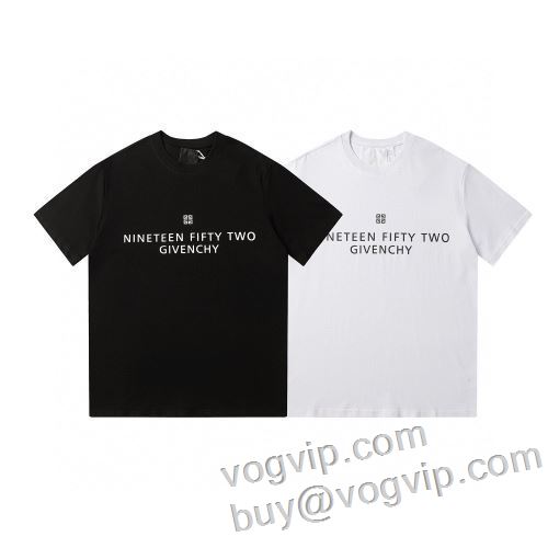 希少価値大！ 2024年モデル入荷 ジバンシィ GIVENCHYスーパーコピー 激安 半袖Tシャツ 2色可選 気軽にカジュアルに使える