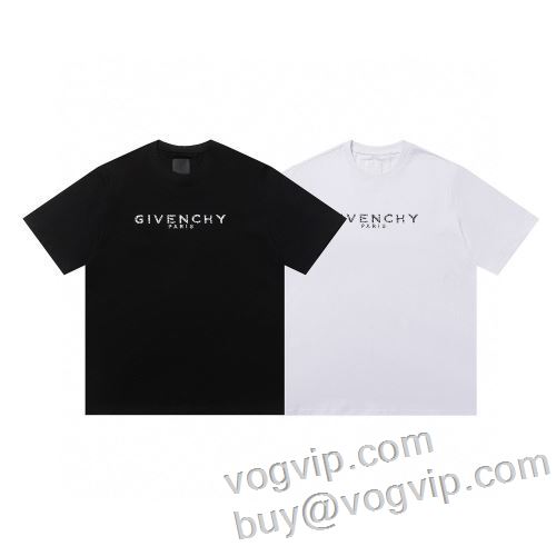 上品上質 ジバンシィコピー ブランド GIVENCHY 暖かみのある肌触り 半袖Tシャツ 2色可選 2024新作品