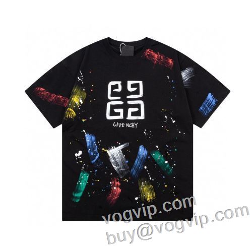 今買い◎得 ジバンシィスーパーコピー GIVENCHY 縦には伸びにくい 半袖Tシャツ 2色可選 2024最新入荷