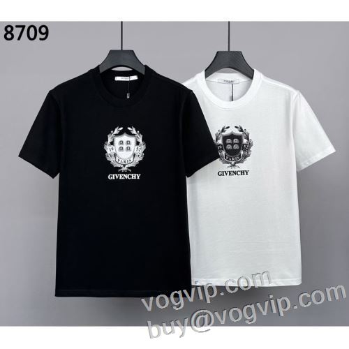 お買い得品 2024新作登場 半袖Tシャツ ジバンシィスーパーコピー GIVENCHY 2色可選 べたつかずサラッとした快適な着心地で