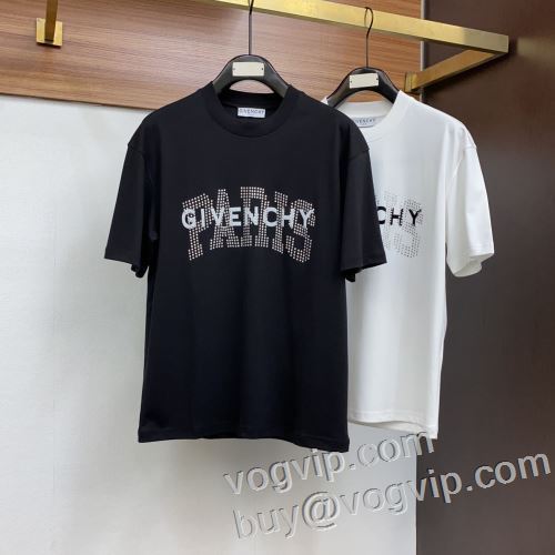 2024 ファッション 人気 ジバンシィブランドコピー GIVENCHY Tシャツ メンズ 半袖 半袖Tシャツ おしゃれ 春 夏 半袖Tシャツ 2色可選