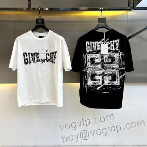 【大人気】定番商品 半袖Tシャツ 暖かみのある肌触り ジバンシィ GIVENCHYスーパーコピーサイト 2024品質保証定番人気 2色可選