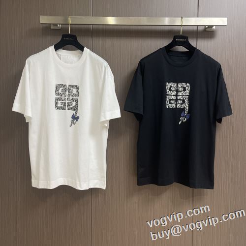 ジバンシィ 半袖Tシャツ GIVENCHY コピーブランド 2024秋冬季超人気 着心地満点 2色可選 抜群の雰囲気が作れる!