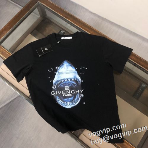 2024驚きの破格値人気 ジバンシィ GIVENCHY ブランドスーパーコピー 半袖Tシャツ 消臭抗菌効果がある 2色可選