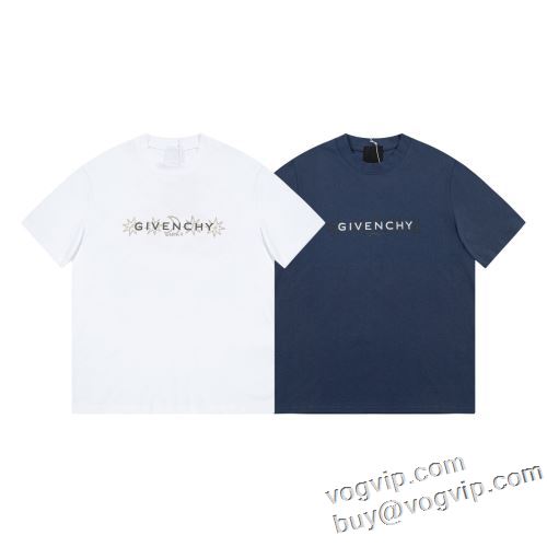 耐久性のある ジバンシィ GIVENCHY ブランドコピー 2024驚きの破格値人気 吸汗性に優れ 半袖Tシャツ 2色可選