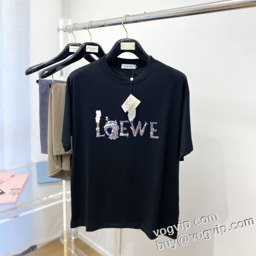 大人気再登場 半袖Tシャツ ロエベ LOEWE スーパーコピー 激安 2024秋冬季超人気 着回し度抜群