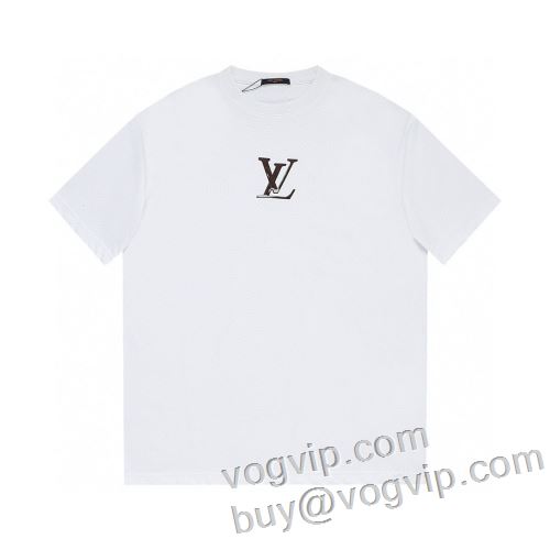 半袖Tシャツ 洗練を十分に演出する ブランド コピー 2色可選 ルイ ヴィトン LOUIS VUITTON 2024最安値お得 体の運動機能を助け