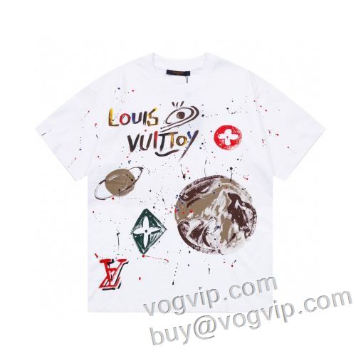 ずっと人気? 2024秋冬季新作 ルイ ヴィトン LOUIS VUITTON スーパーコピーサイト 半袖Tシャツ クールビズ 2色可選