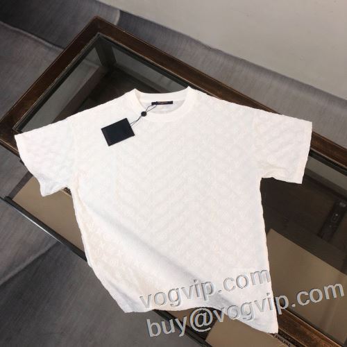 2024 半袖Tシャツ ルイ ヴィトンブランドコピー LOUIS VUITTON 肌に馴染みやすい 2色可選 セール中