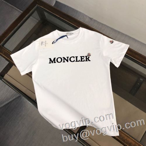 超レア コピー商品 モンクレール MONCLER 通気性に優れた 半袖Tシャツ 4色可選 2024春夏