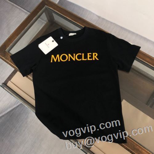 人気 ランキング 2024お買い得人気セール モンクレールコピー ブランド MONCLER 吸汗 速乾 カジュアル 涼しい 快適 半袖Tシャツ 2色可選