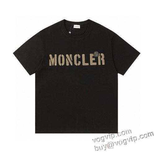 オリジナル モンクレール ブランドコピー MONCLER 2024お得新品 汗を吸ってすぐ乾き 半袖Tシャツ 2色可選