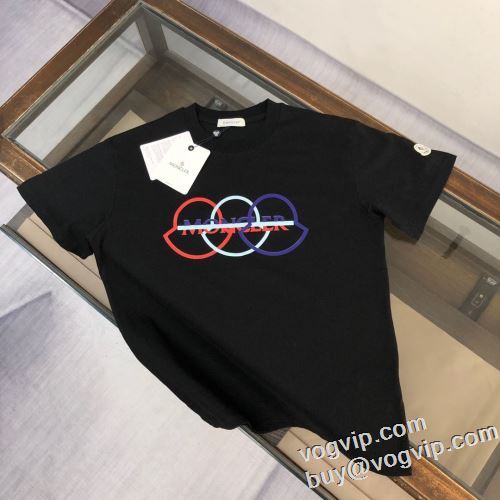 大好評 モンクレール MONCLER ブランドコピー専門店 半袖Tシャツ 2色可選 夏コーデに大活躍間違いなし!! 2024お得新品