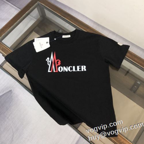 スーパーコピーサイト 存在感のある 半袖Tシャツ 2色可選 モンクレール MONCLER 2024お得新品 肌に刺激がなくて