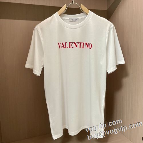 2024春夏新作 ヴァレンティノ VALENTINO コピー お洒落に魅せる 半袖Tシャツ 2色可選 上質