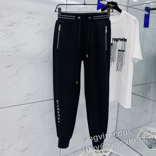 ブランド服 コピー 2024最新入荷 大人キレイに仕立てる スエットパンツ チノパン クールビズ ジバンシィ GIVENCHY 2色可選